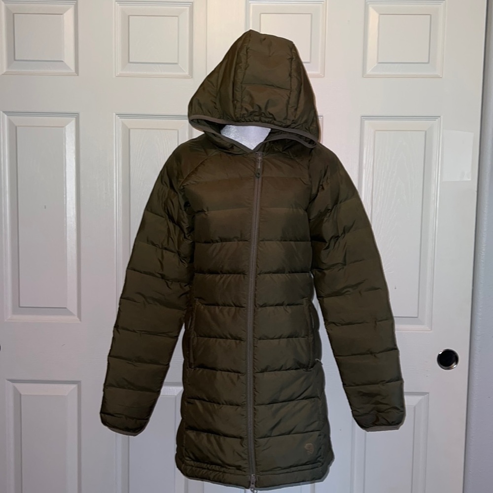 Mountain Hardware Parka Size Small Green